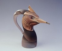 藏品(褐紅色的白鷺)的圖片