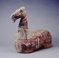 藏品(彩繪陶馬)的圖片