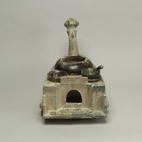 藏品(綠釉陶灶)的圖片