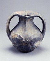 藏品(黑陶雙耳壺)的圖片