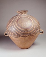 藏品(馬廠四大圈網紋雙耳壺)的圖片