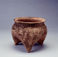 藏品(紅陶袋足鬲)的圖片