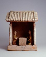 藏品(紅陶綠釉房)的圖片