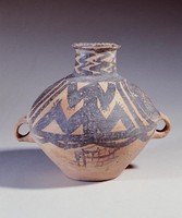 藏品(馬廠蛙紋雙耳壺)的圖片