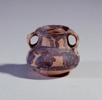 藏品(馬廠菱塊紋雙耳罐)的圖片