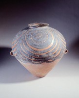 藏品(馬廠同心圓珠點紋雙耳壺)的圖片