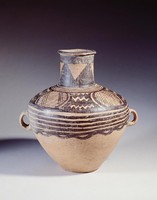 藏品(馬家窯四弦紋高頸雙耳壺)的圖片