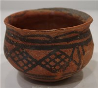 藏品(馬廠菱格紋小罐)的圖片