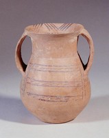 藏品(齊家文化橫線紋雙耳壺)的圖片