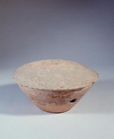 藏品(紅陶鼓形器)的圖片