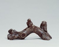 藏品(宜興三猴筆架)的圖片