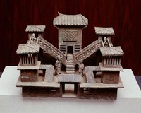 藏品(四川灰陶樓庭院)的圖片