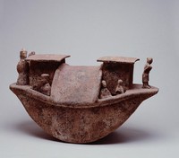藏品(四川灰陶大船)的圖片