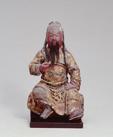 藏品(泥塑關公)的圖片