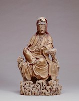 藏品(泥塑觀音)的圖片