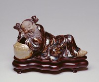 藏品(石灣漢鐘離醉酒)的圖片