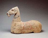 藏品(彩繪陶馬)的圖片