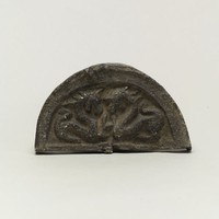 藏品(對龍紋半月形瓦當)的圖片