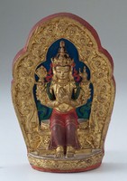 藏品(泥塑彩繪彌勒菩薩)的圖片