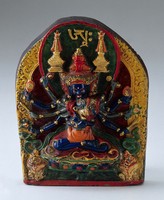 藏品(泥塑彩繪密集金剛擦擦)的圖片