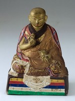 藏品(泥塑彩繪描金喇嘛像)的圖片