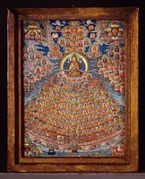 藏品(泥塑彩繪格魯派皈依鏡)的圖片