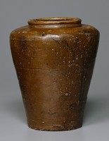 藏品(寬肩窄腹土罐)的圖片
