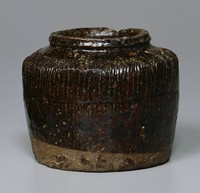 藏品(雙層凸直紋暗褐罐)的圖片