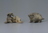 藏品(灰陶彩繪十二生肖)的圖片