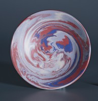 藏品(天雨花盤)的圖片