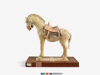 藏品(繪彩陶馬)的圖片