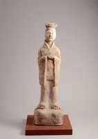 藏品(三彩文官俑)的圖片
