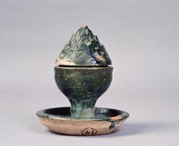 藏品(綠釉瓦博山爐)的圖片