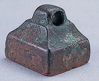 藏品(晚周列國鼻紐銅方印)的圖片