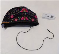 藏品(黑地寶相花紋碗帽)的圖片