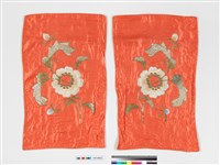 藏品(粉緞繡花枕套組)的圖片