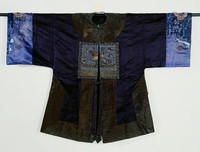 藏品(紺色緞女端罩)的圖片