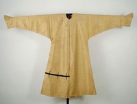 藏品(黃羅紗馬蹄袖單長袍)的圖片