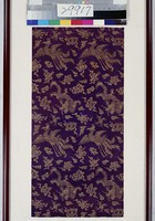 藏品(藍地金龍鳳織錦)的圖片