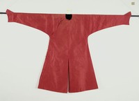 藏品(絳褐抽紗團花官禮袍服)的圖片