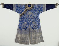 藏品(藍金妝花蟒袍)的圖片