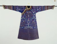 藏品(藍彩妝花紗蟒袍)的圖片