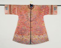 藏品(朱紅緞彩繡龍袍)的圖片