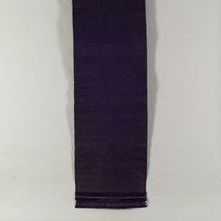 藏品(藍色花草紋織金緞)的圖片