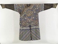 藏品(藍彩緙絲蟒袍)的圖片