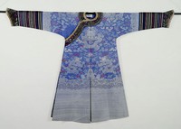 藏品(藍彩妝花蟒袍)的圖片