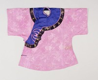 藏品(淺桃色提花緞大襟女襖)的圖片