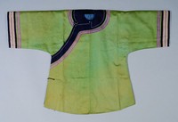 藏品(草綠色毛質布大襟襖)的圖片