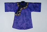 藏品(深藍色團花女衣)的圖片