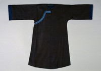 藏品(棕色細麻布大襟衫)的圖片